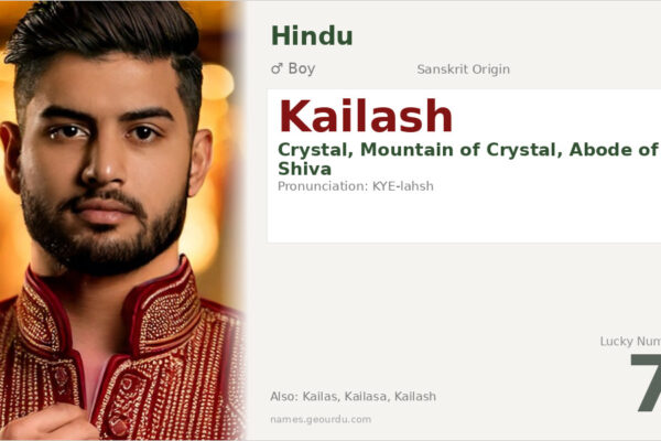 Kailash Name Meaning — Sanskrit Origin, Boy Name & Spiritual Significance (2025)