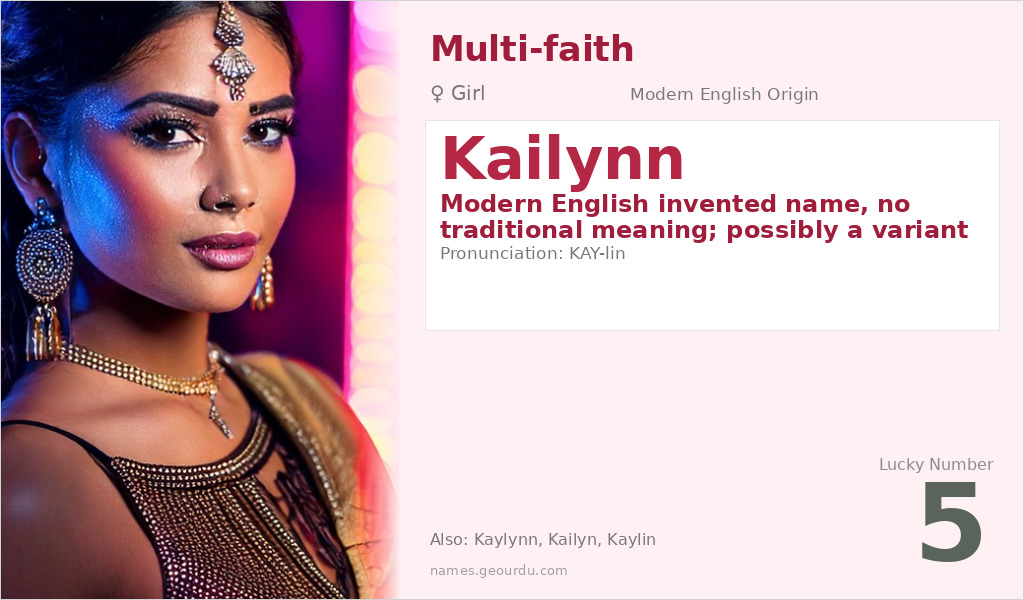 Kailynn Name Meaning and Details