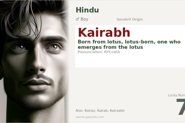 Kairabh Name Meaning — Sanskrit Origin, Hindu Boy Name & Details (2025)