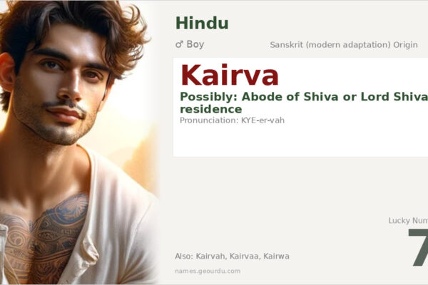 Kairva Name Meaning — Origin, Gender & Details (2025)