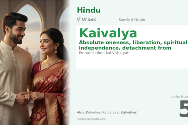 Kaivalya Name Meaning — Sanskrit Origin, Spiritual Significance & Details (2025)
