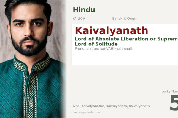 Kaivalyanath Meaning — Sanskrit Origin, Lord Shiva & Spiritual Significance (2025)