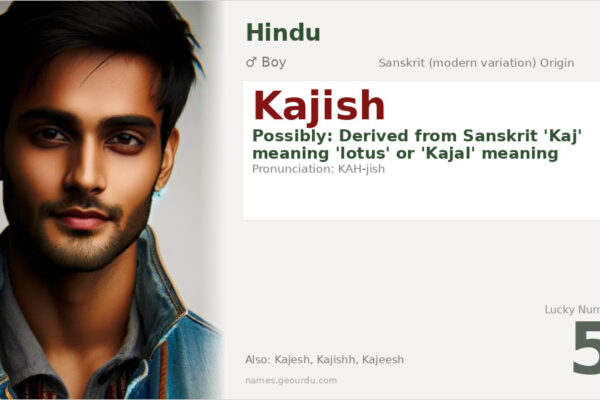 Kajish Name Meaning — Origin, Gender & Details (2025)