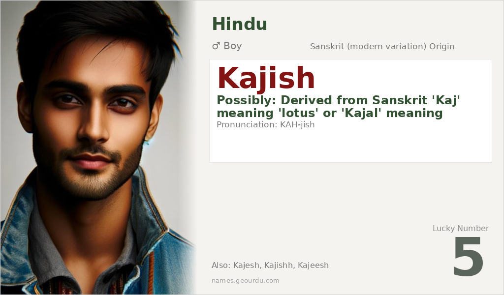 Kajish Name Meaning and Details