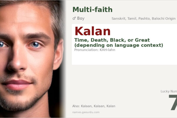 Kalan Name Meaning — Origin, Gender & Details (2025)