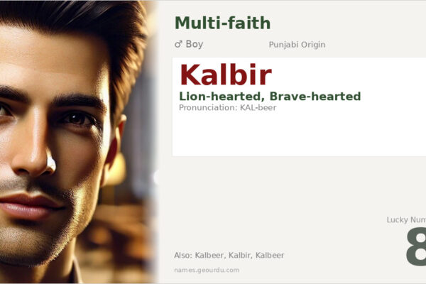 Kalbir Name Meaning — Origin, Gender & Details (2025)