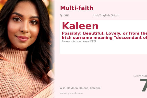 Kaleen Name Meaning — Origin, Gender & Details (2025)