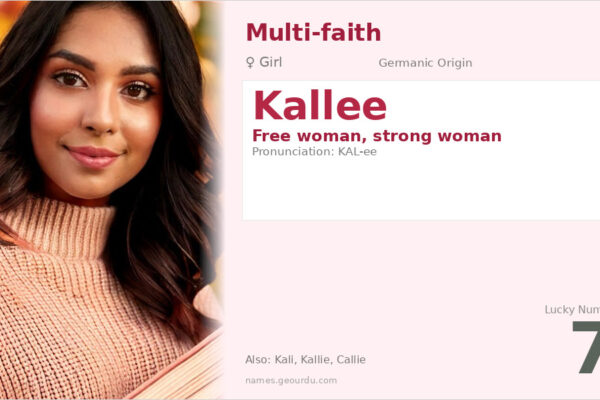 Kallee Name Meaning — Germanic Origin, Girl Name & Details (2025)