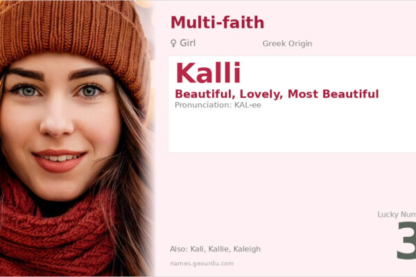 Kalli Name Meaning — Greek Origin, Girl Name & Details (2025)