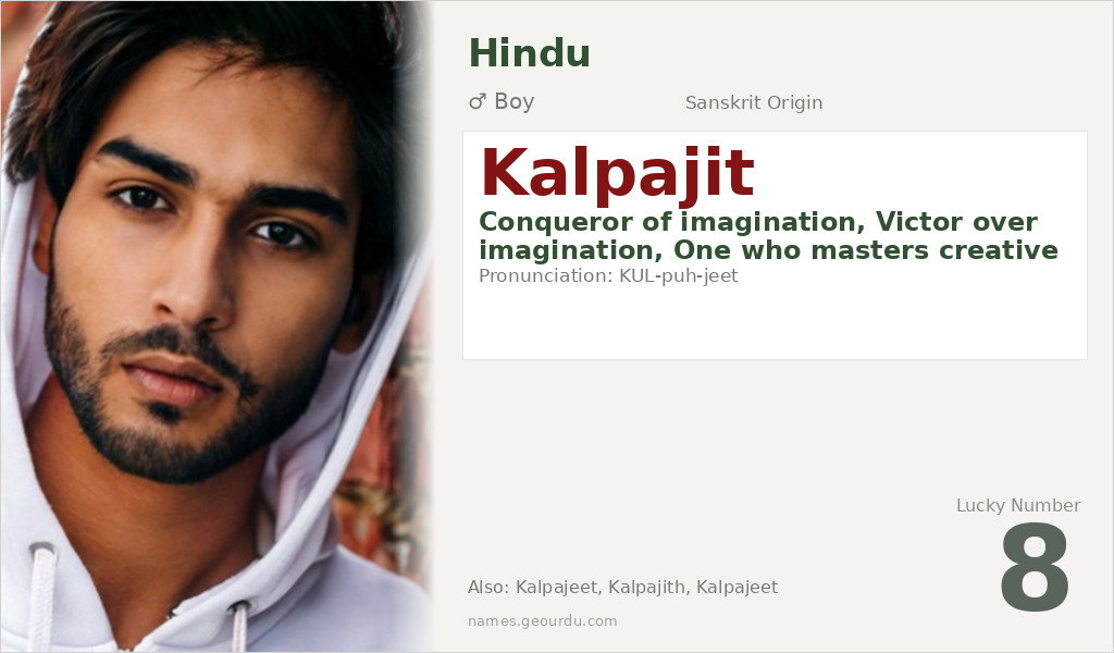 Kalpajit Name Meaning and Details