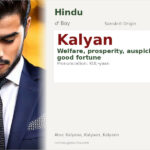 Kalyan Name Meaning and Details