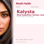 Kalysta Name Meaning and Details
