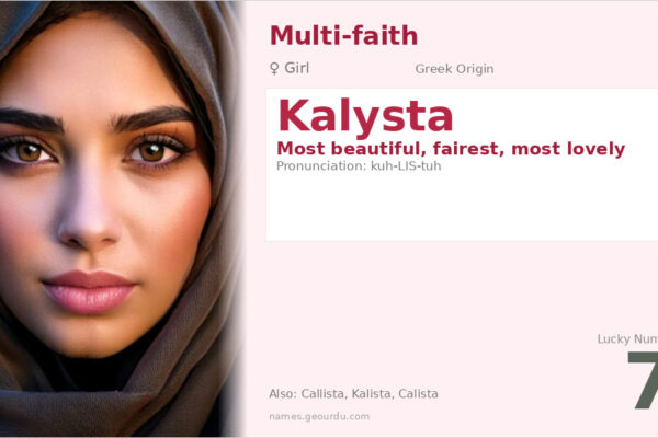 Kalysta Name Meaning — Greek Origin, Girl Name & Details (2025)