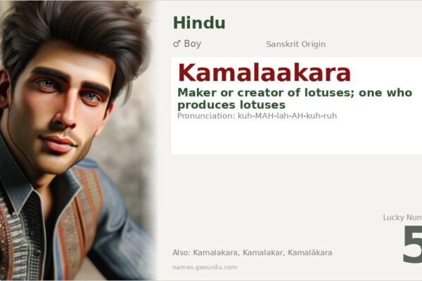Kamalaakara Meaning — Sanskrit Origin, Boy Name & Details (2025)