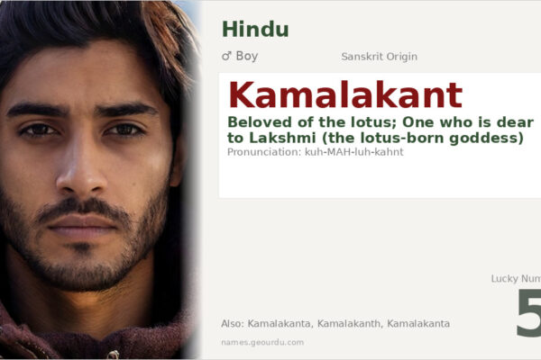 Kamalakant Meaning — Sanskrit Origin, Boy Name & Details (2025)