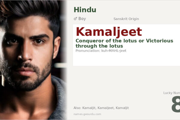 Kamaljeet Name Meaning — Sanskrit Origin, Boy Name & Details (2025)