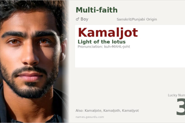 Kamaljot Meaning — Origin, Gender & Details (2025)
