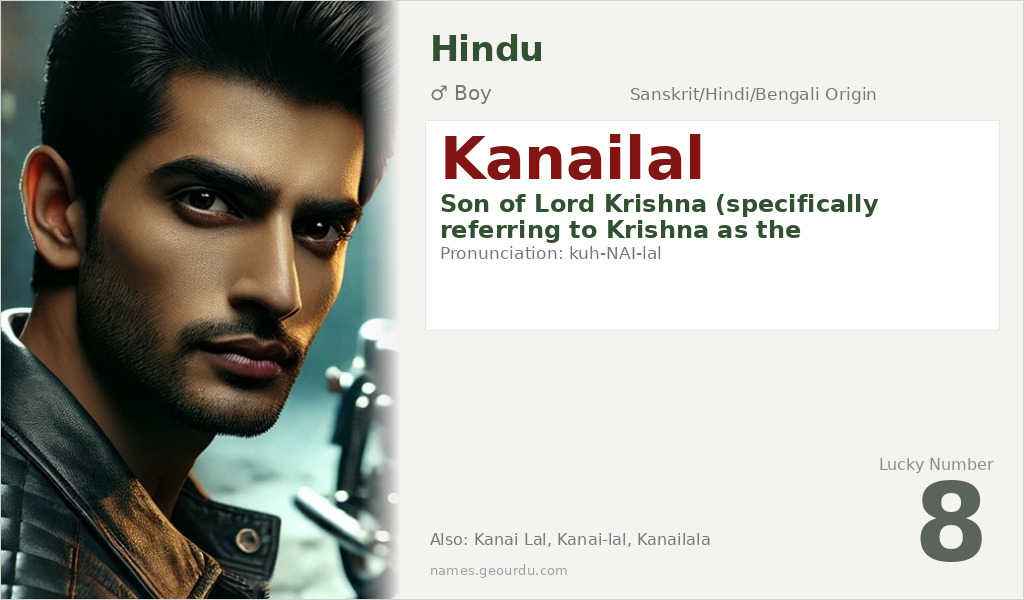 Kanailal Name Meaning and Details