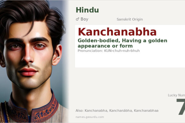 Kanchanabha Meaning — Sanskrit Origin, Boy Name & Details (2025)