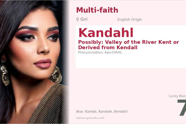 Kandahl Name Meaning — Origin, Gender & Details (2025)