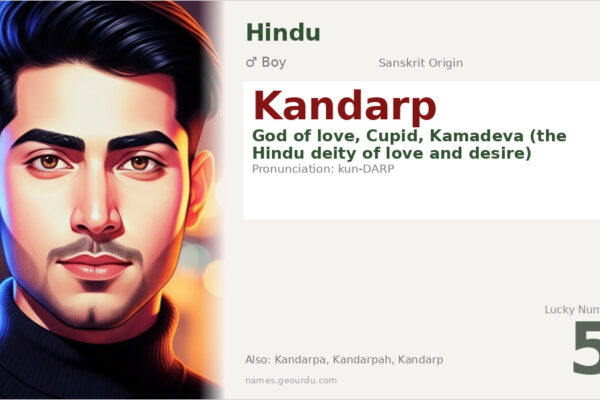 Kandarp Name Meaning — Sanskrit Origin, Hindu God of Love & Details (2025)
