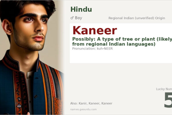 Kaneer Name Meaning — Origin, Gender & Details (2025)