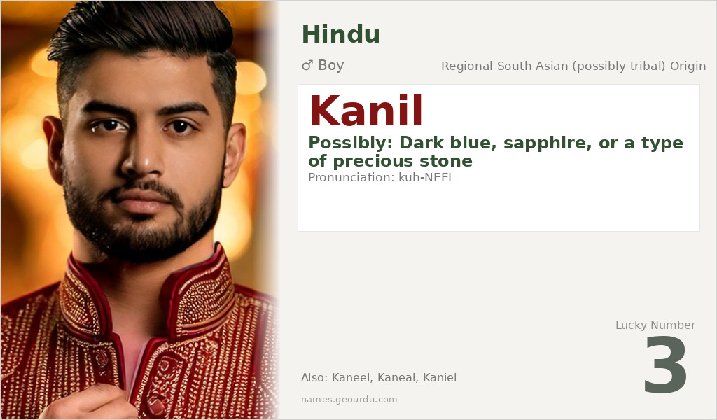 Kanil Name Meaning and Details