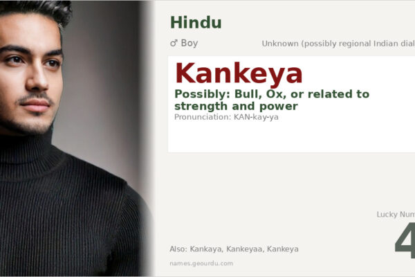 Kankeya Name Meaning — Origin, Gender & Details (2025)