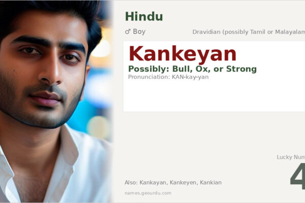 Kankeyan Name Meaning — Origin, Gender & Details (2025)