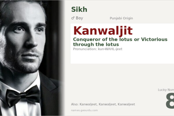 Kanwaljit Meaning — Origin, Gender & Details (2025)