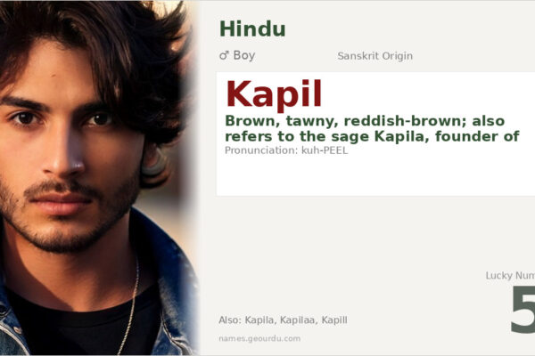 Kapil Name Meaning — Sanskrit Origin, Boy Name & Details (2025)