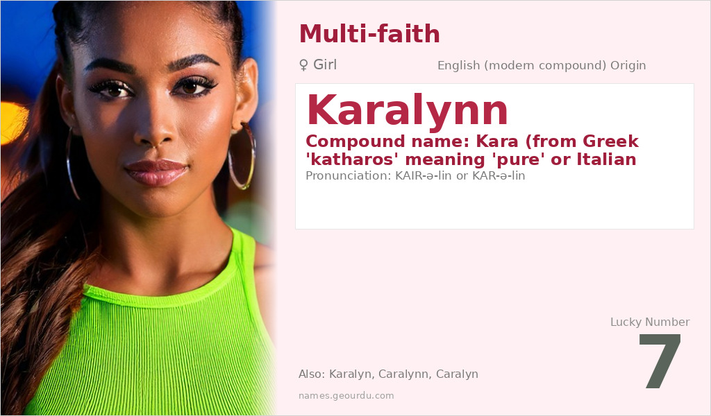 Karalynn Name Meaning and Details