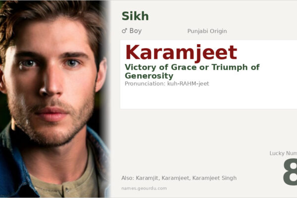 Karamjeet Name Meaning — Punjabi/Sikh Origin, Boy Name & Details (2025)