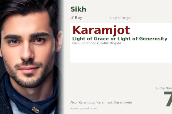 Karamjot Name Meaning — Punjabi Origin, Boy Name & Sikh Significance (2025)
