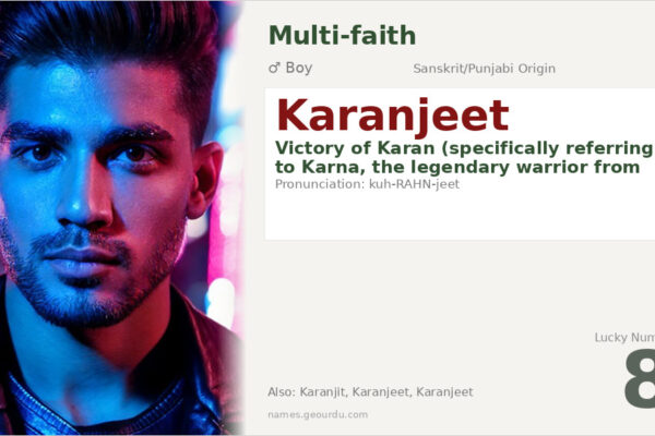 Karanjeet Name Meaning — Sanskrit/Punjabi Origin, Boy Name & Details (2025)