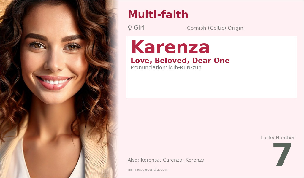 Karenza Name Meaning and Details