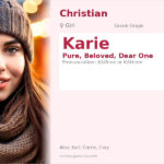Karie Name Meaning and Details