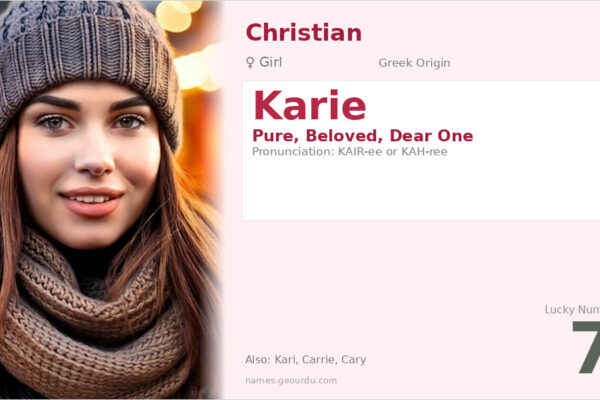 Karie Name Meaning — Greek Origin, Girl Name & Details (2025)