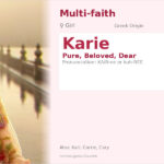 Karie Name Meaning and Details