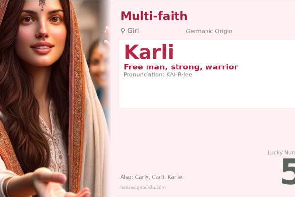 Karli Name Meaning — Germanic Origin, Girl Name & Details (2025)