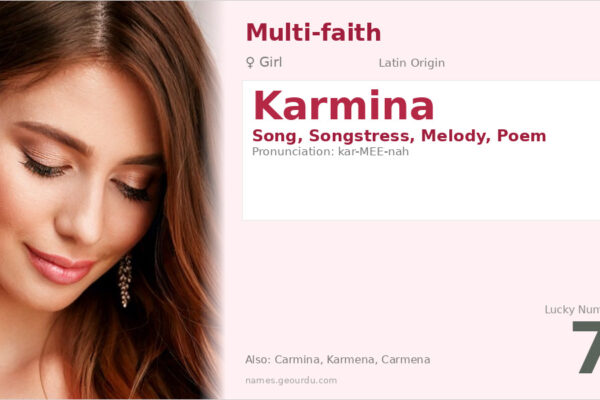 Karmina Name Meaning — Latin Origin, Girl Name & Details (2025)