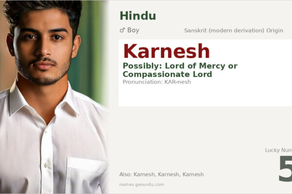 Karnesh Name Meaning — Origin, Gender & Details (2025)