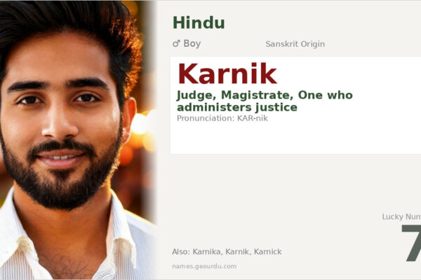 Karnik Name Meaning — Sanskrit Origin, Boy Name & Details (2025)
