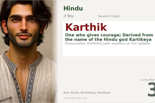 Karthik Name Meaning — Hindu Origin, Boy Name & Mythology (2025)