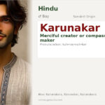 Karunakar Name Meaning and Details