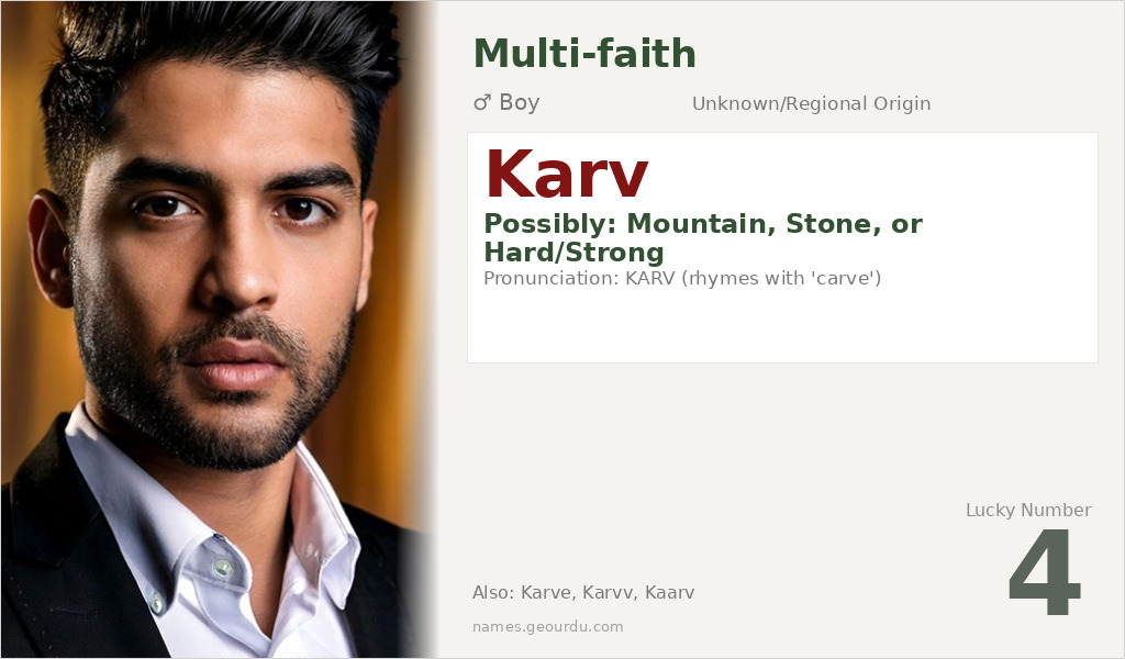 Karv Name Meaning and Details