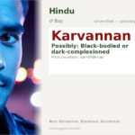 Karvannan Name Meaning and Details