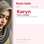 Karyn Name Meaning and Details