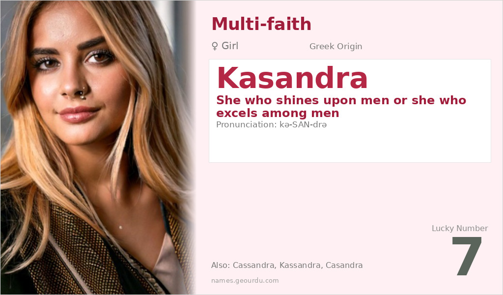 Kasandra Name Meaning and Details