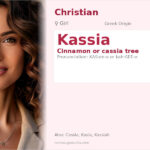 Kassia Name Meaning and Details